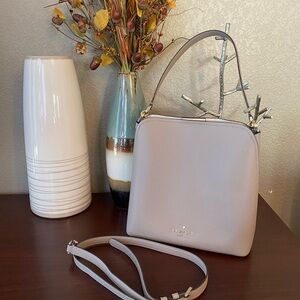 ❤️‍🔥 Kate Spade Darcy Bucket Bag - Crossbody shoulder bag Warm Taupe❤️‍🔥